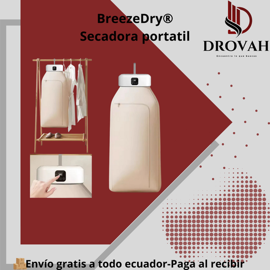 BreezeDry® Secadora portátil