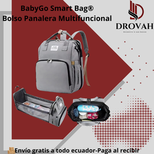 Bolso Pañalera Multifuncional Mochila